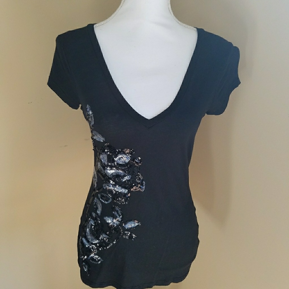 Express embellished Tee